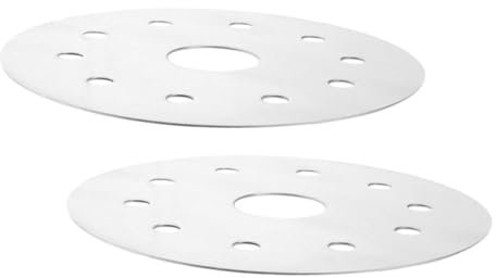 HOLIDYOYO Placa Difusora de Inducción de 13 Cm Lámina de Conducción de Calor de Metal Accesorio de Cocina para Ollas de Guiso