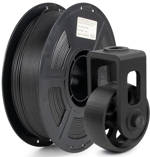 iSANMATE PETG Carbon Fiber Filament 1.75mm, PETG CF Filament, Maßgenauigkeit +/- 0.02mm, 1KG Spule PETG Kohlefaser 3D Druck Filament für 3D Drucker