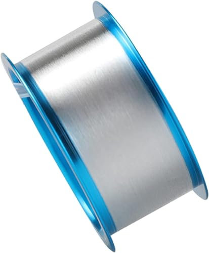 BULINO Filo d'Argento Bendy Craft Filo d'Argento Puro, Filo d'Argento Sterling Lunghezza 1 Metro Adatto for Artigianato e Applicazioni industriali, Diametro 0,009 mm(Diameter 0.008mm)