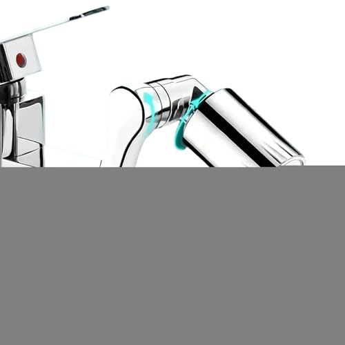 Generisch Drehbarer Wasserhahn Aufsatz Verlängerung - 1080 Grad Drehbar, Multifunktional, ABS-Material, Bad und Küche