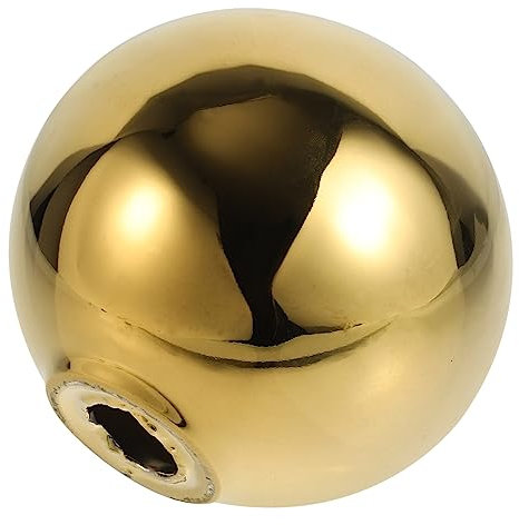 Cabilock keramische Ornamente Wohnzimmerdekoration und Accessoires Heimtextilien für Wohnzimmer Akzent Kugel Wohnzimmer-Balldekor Statuen für Wohnkultur Keramik Golden
