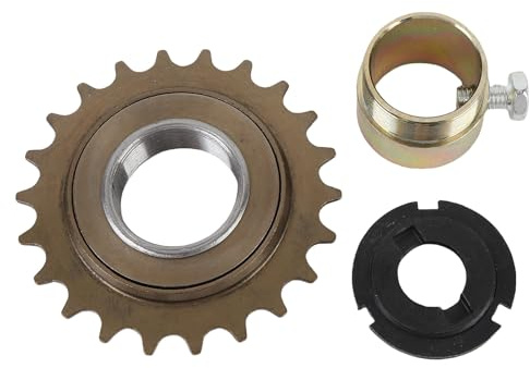 Tbest 22T Bike Freewheel, Compatible Bicycle Freewheel With 30mm Adapter Connector Kit For Electric Tricycle Motorcycle
