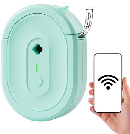 Tanxier Label Maker Portable Wireless Inkless Thermal Printing