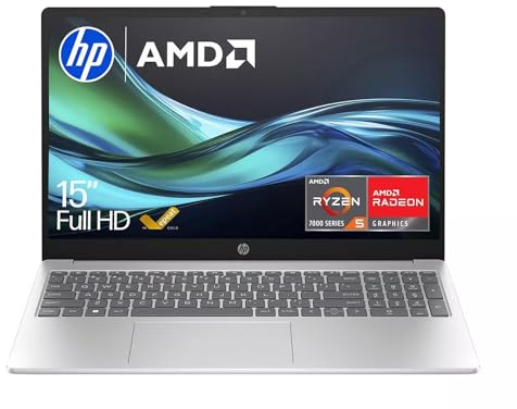 HP 15-fc0049na AMD Ryzen™ 5 7520U 16GB RAM 512GB SSD 15.6 Windows11 Home Laptop