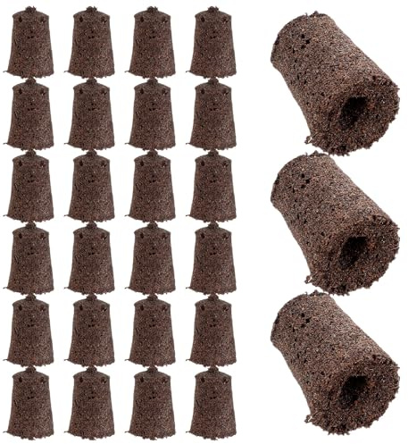JOINPAYA Blocchi di Torba di Cocco Versatile e Adatto a Giardinaggio Indoor Elevato Contenuto di Ossigeno Kit 30 Pezzi Substrato Senza Terra per Coltivazione Fuori Suolo