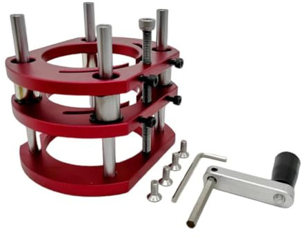 CYDZSRA Piastra di inserimento del tavolo di sollevamento del router Installazione semplice Lega alluminio dura CNC Precisione Super Lift Travel Facile da installare