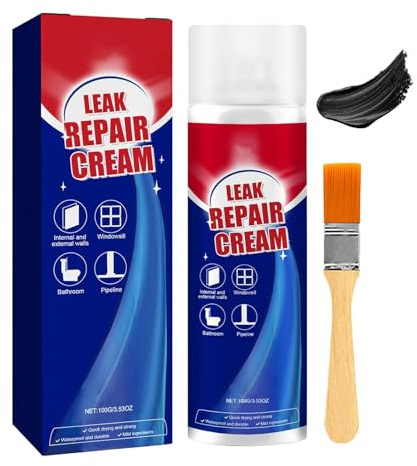 100ml Produit Étanche Pour Toiture – Mastic De Réparation Haute Adhérence – Auto-cicatrisant Et Flexible Pour Joints Dynamiques – Imperméabilisation Mur Extérieur, Tuile, Toit Terrasse