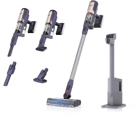 Shark PowerLite Clean & Empty Pet Cordless Vacuum, BU3621UKT | Lightweight Multi-Surface Cleaning, HEPA Filtration, Up to 40 Min Runtime – BU3621UKT