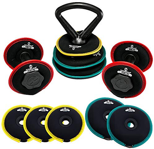 Hyperwear SoftBell Home Gym Kurzhantel Kugelhantel Combo Set Krafttraining (Light Combo)