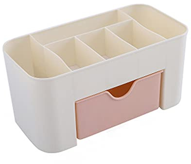 Scatola portaoggetti per Cosmetici Make up Organizer Pratico portatrucchi per ordinare Cosmetici in Bagno o in Camera da Letto Scatola Portaoggetti per Trucco Gioielli Porta Contenitore per Rossetto