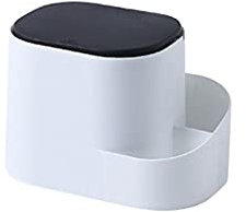 Poubelle de Salle de Bain Creative Desktop Corbeille Can Salon Salon Bureau Storage Push Push Push Poussez Petit carton Poubelle peut gaspiller le papier peut détruire la poubelle Corbeille ( Color :