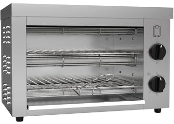 METRO Professional double grille-pain/four à gratin, 49.2 x 28 x 33.4 cm, 300 W, avec deux étagères