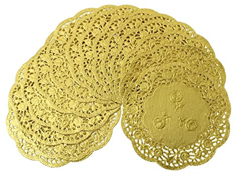 Ciieeo 200stücke Ölabsorbierende Spitzenpapier-doilies Wiederverwendbar Kuchenverpackungspapier Für Dekoration Von Geburtstagsfeiern Hochzeiten Und Mehr Vielseitig Einsetzbar Und