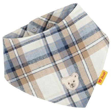 Steiff Halstuch One Size stonewash, Baby-Halstuch, Halsbedeckung für Babys, weich und bequem, Halsschutz, waschmaschinenfest