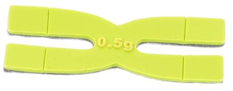 JOINPAYA 0.5g Griffband Für Tennis Und Badmintonschläger Ausgleichsstreifen Aus Silikon Gewicht Sportzubehör Zur Balanceanpassung Und Schlagkraftverbesserung