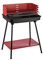 Dc Casa Barbecue a Carbonella con Griglia 59x43x81 cm – BBQ da Giardino in Metallo Verniciato – Griglia Regolabile, Ripiano Inferiore, Facile da Montare – Ideale per Grigliate all’Aperto