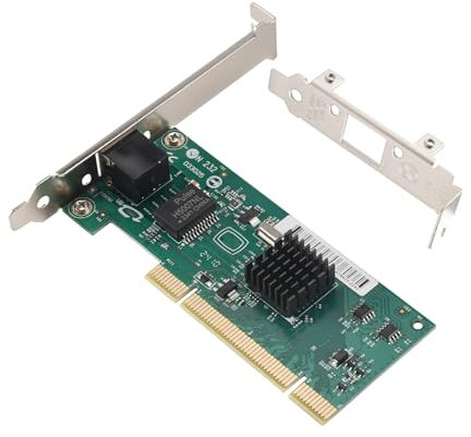 Orolotay 82540 1000Mbps Gigabit PCI Network Card Adapter Diskless RJ45 Port 1G Pci Lan Card Ethernet for PC with Heat Sink