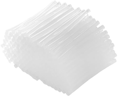 300 Stück Heißklebesticks 7 x 100 mm, Durchsichtig Heißklebestifte | Heißklebepistolen-Klebestifte, Mini-Klebepistolen-Sticks für Heimwerker, Handwerk, Freizei