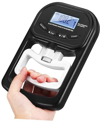 ifundom Tester Della Di Presa Dinamometro Manuale Ricaricabile Misuratore Presa Allenamento Manuale Versatile Design Facile Usare Carico Elevato Riabilitativo Fitness Atleti