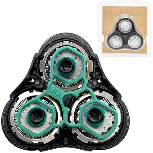 RQ11 rakhuvud kompatibelt med Philips Sensotouch 2D, inklusive fäste, RQ11 ersättningsrakhuvud kompatibelt med Philips rakapparat RQ1150 RQ1190 RQ1180 RQ1160