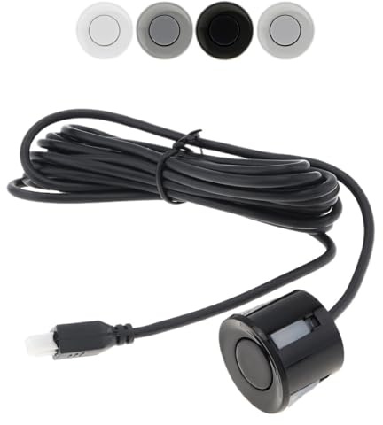Assist Sensori Parcheggio Sensore di parcheggio per auto da 2,5 M 22 mm Monitor universale Radar di backup inverso Indicatore di avviso sonoro Sensore di sonda