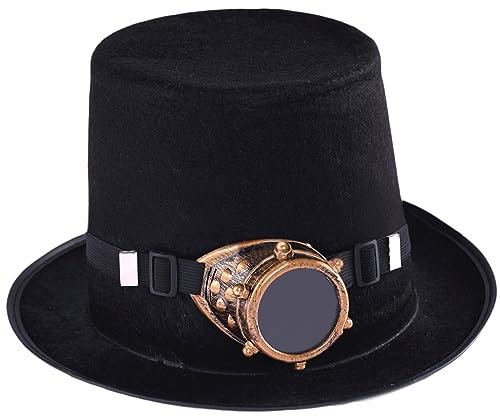 Qaonsciug Piratenbrille Steampunk Brille Für Partys Musikfestivals Brille Halloween Kostüm Party Bühnen Requisiten Cosplay Brille