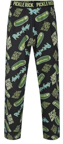 Mens Pyjama Bottoms Character Cartoon Football Lounge Pants S to 3XL New (LT23 XL)