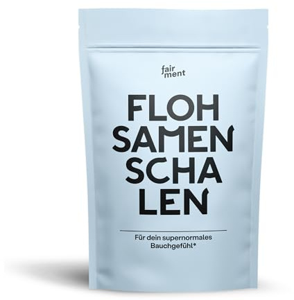 fairment Flohsamenschalen - Psyllium Husk - mit hohem Ballaststoffgehalt - 500g