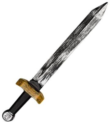 Boland 00690 - Römerschwert, Länge 48 cm, Wikinger, Gallier, Ritter, Kostüm-Accessoire, Attrappe, Kostüm, Karneval, Mottoparty