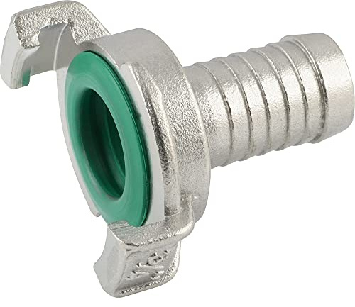 Fittingteile - Gartenschlauch-Schnellkupplungen GeKa 40 mm Klauenkupplung mit Schlauchanschluss Edelstahl (Ausführung: A1 ES - 32 mm)