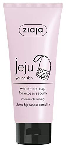 Ziaja Jeju Jabón Facial 75Ml, Blanco
