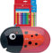 Faber-Castell 201540 - Promotionset Colour Grip 18+4+2 + 183526 - Doppelspitzdose Käfer Inklusiv Radierer