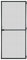 Schellenberg 70931 Porte moustiquaire Action, 100 x 210 cm, anthracite