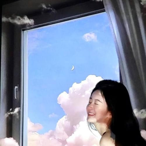 Cloud Beach Scenery Projector Lamp Lovely LED Atmosphere Light for Wedding Birthday Theme Party Decor Mini Projector Lamp-Style 11