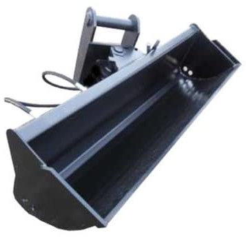 Baggerschaufel 140cm hydraulisch MS03 Radlader Minibagger Schaufel Schwarz NEU