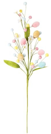 Branches D'œufs de Pâques, Branches D'arbre de Pâques Artificielles de 50 Cm, Branche D'arbre Pâques, Pâques Oeuf Arbre Décor Réaliste Oeuf Arbre Ornements DIY, pour Décoration D'intérieur, Vacances
