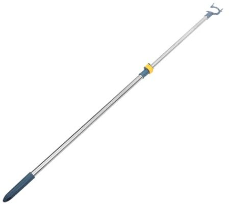 CHILDWEET Teleskop-aufhänger Teleskop-kleiderhakenstange Schrankstange Kleiderstange Erreichen Teleskopstange Für Kleiderhaken Kleidung Erreicht Die Stange Aluminiumlegierung Haushalt Säule