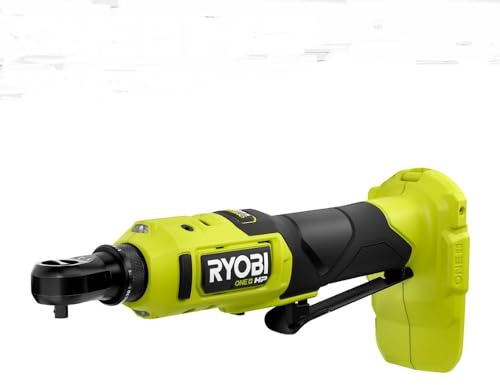 RYOBI 18V ONE+ HP Compact Brushless 1/10.2 cm Trinquete de alta velocidad inalámbrico, verde