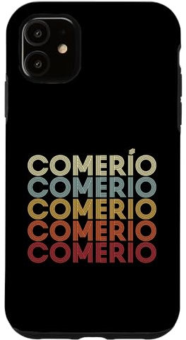 Hülle für iPhone 11 Comerio Puerto Rico Comerio PR Vintage Text