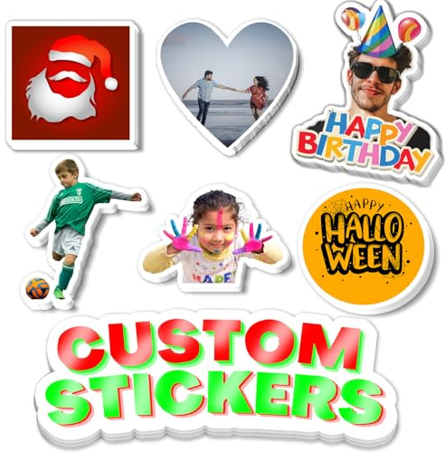 Sticker Set Aufkleber Selbst Gestalten Personalisierte Aufkleber Wasserdichte Graffiti Aufkleber für Laptop Skateboard Scrapbook Handy Tagebuch Tassen Motorrad Fahrrad Koffer
