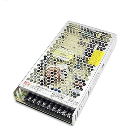 Fuente de alimentación conmutada Mean Well LRS 200W Convertidor de Potencia Transformador LRS-200-5 40A