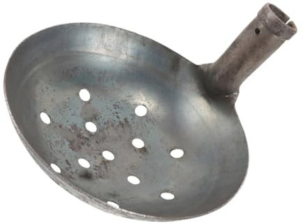 PHENOFICE Metall Dung Schöpfkelle Sieb Schaufel Wiederverwendbare Dung Scoop Für Mistmist Groß Handgehaltene Metallschaufeln Siebschaufeln Mistsiebkelle