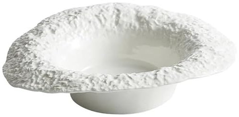 ADERFETBI Piatti Moderni Ciotola Piatto for Pasta Piatto for Insalata in Ceramica Piatto for zuppa Piatto Fondo Servizio Piatti