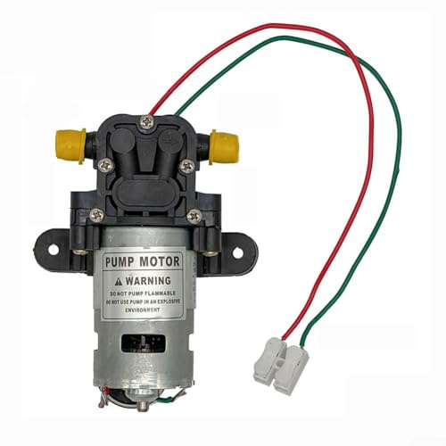 Tête de pompe de moteur de pulvérisateur 12 V, tête de pompe d'assemblage moteur, batterie au lithium 12 V pour l'entretien du jardin, la lutte antiparasitaire
