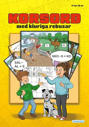 Korsord med kluriga rebusar