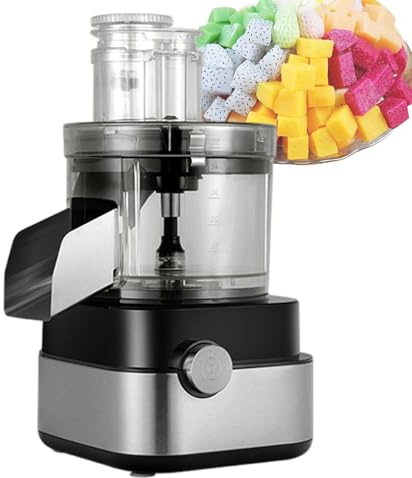 Affettatrice professionale per frutta e verdura, in acciaio inox, per una preparazione efficiente degli alimenti