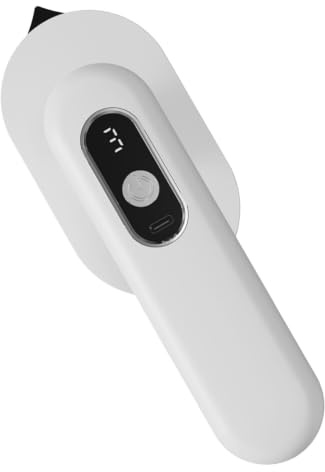 TOYANDONA Trådlöst Mini Strykjärn Bärbart Handhållet Resestrykjärn med Temperaturinställningar och Roterbart Handtag Laddningsbart för Hem och Resor Kompakt och Lättanvänt för Effektiva