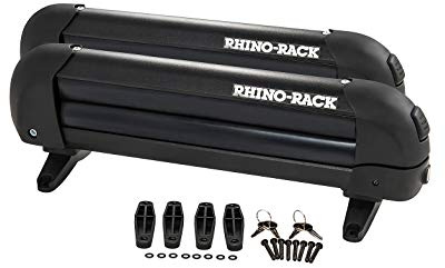 Rhino-Rack 13 Multi-Purpose Carrier for Skis, Snowboards, Fishing Rods, Skateboards, Kayak Paddles, Water Skis, etc Universal Mounting, Easy to Use, Locking, Lightweight & Heavy Duty for All Vehicles