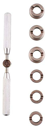 SYWAN 5537 Uhrenreparaturwerkzeug Uhrenrückseite Gehäuseöffner Schließer Entferner für Rolex Tudor, Uhrengehäuse Rückenöffner Schließer Entferner (Adapter Nicht im Lieferumfang enthalten)