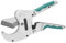 Cortatubos de Tubo Cortador de Tubo de Plástico Con Trinquete Tijeras de Corte de Manguera de Trinquete de 2-1/2in 64 Mm Herramienta de Corte de Alambre de Alta Resistencia para Cortar Tubos de PVC